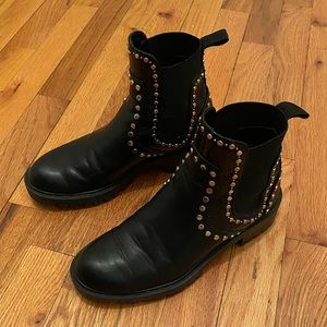 Zara studded boots